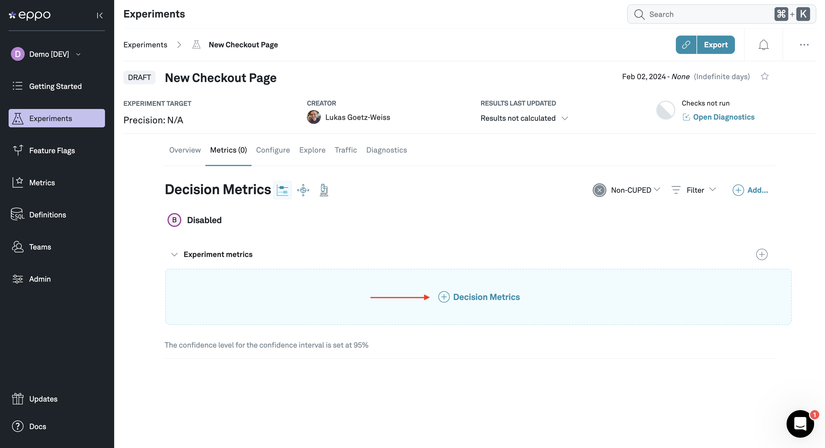 Add Metrics